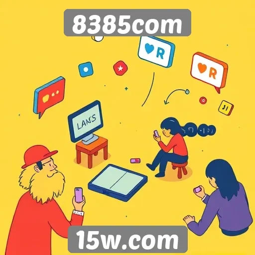 Impacto dos jogos online na comunidade do 8385com